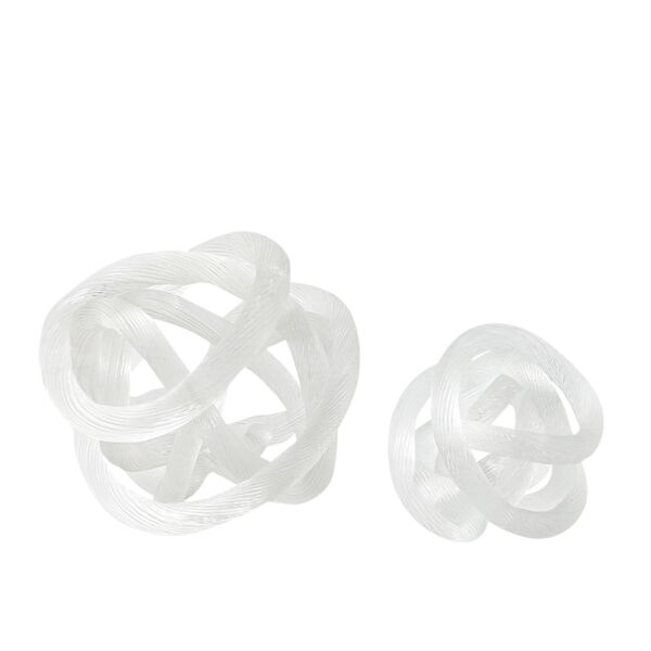 تحفة كرة خطوط متشابكة كبيرة