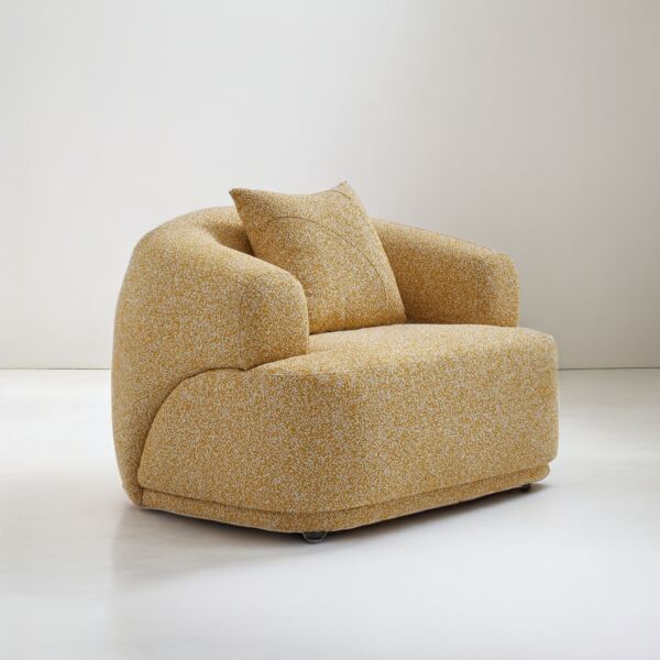 كنبة مفردة رولان - اصفر