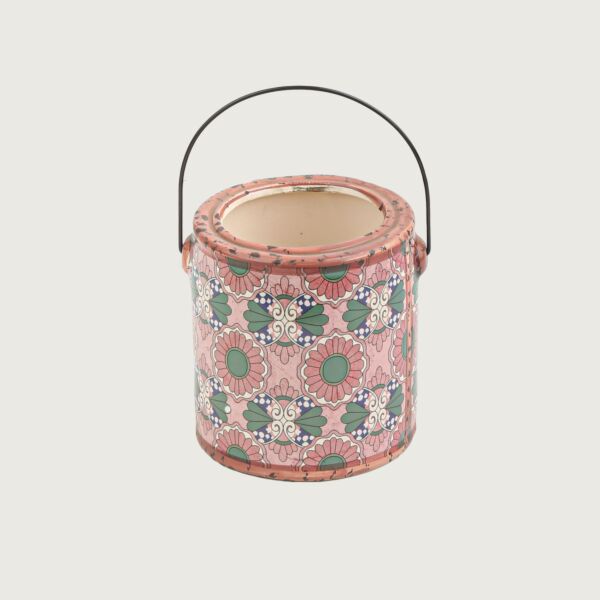 مركن مدور ليفان منقوش - متعدد الالوان