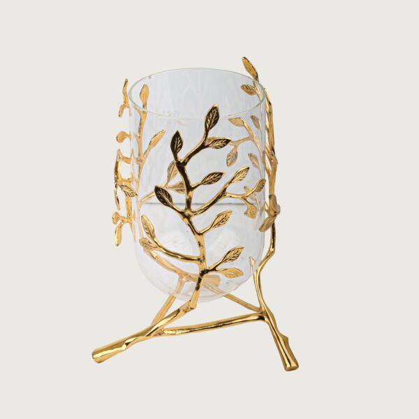 فازة أزيليا مقاس صغير - ذهبي