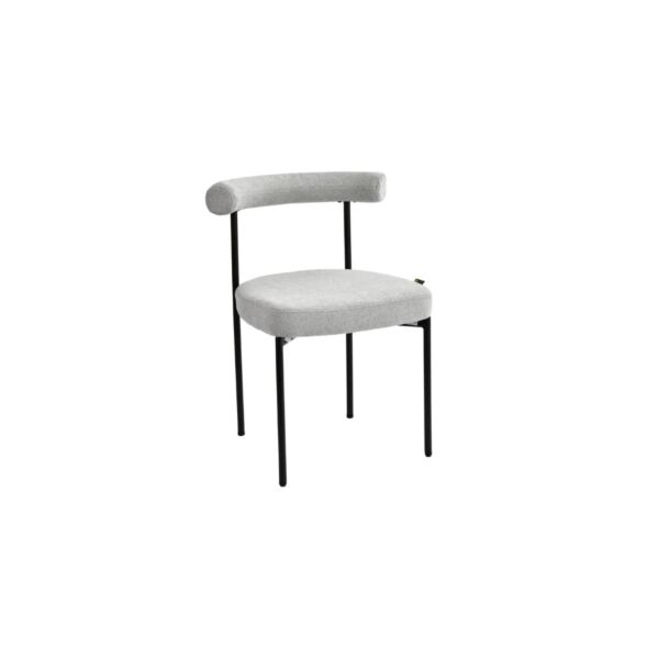 كرسي طعام جابين - رمادي