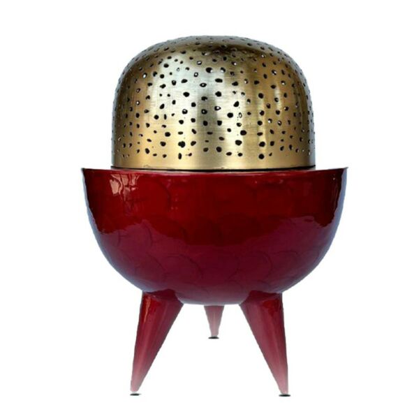 مبخرة كلاسي احمر - كبير