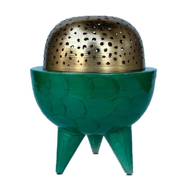 مبخرة كلاسي اخضر - صغير
