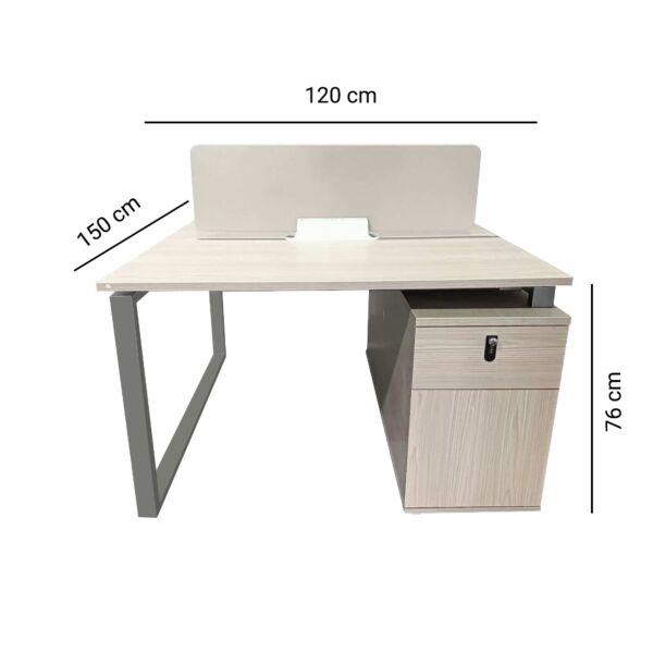 مكتب قواطع لفردين يلدز - بيج  وفضي