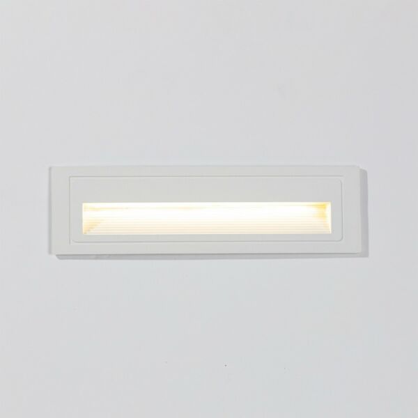 كشاف درج مستطيل كبير اطار ابيض