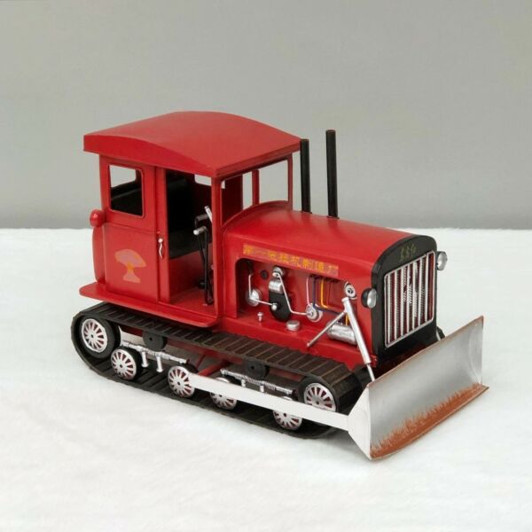 ديكور شاحنة ازالة الثلج حديد انتك - احمر