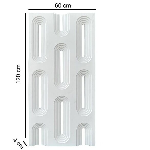 ديكور جداري سكورز - ابيض