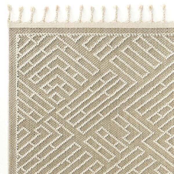 سجادة جيراي من لومز 200x290 - بيج