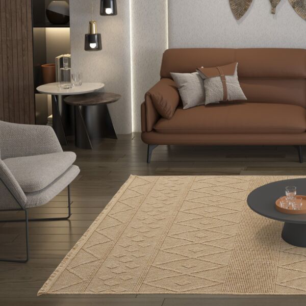 سجادة بروناي من لومز 200x290 - بيج