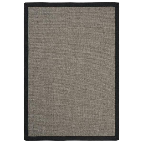 سجادة جينسو من لومز 200x290 - رمادي واسود