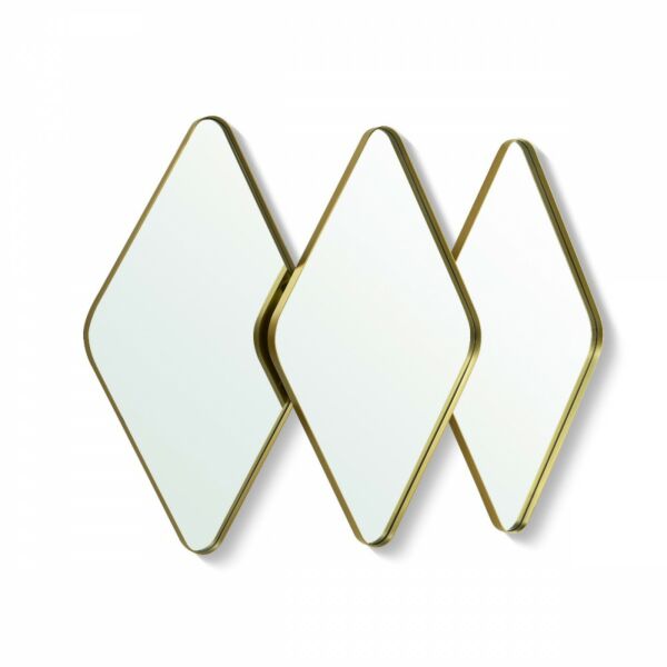 مراية حائط رينبو - ذهبي