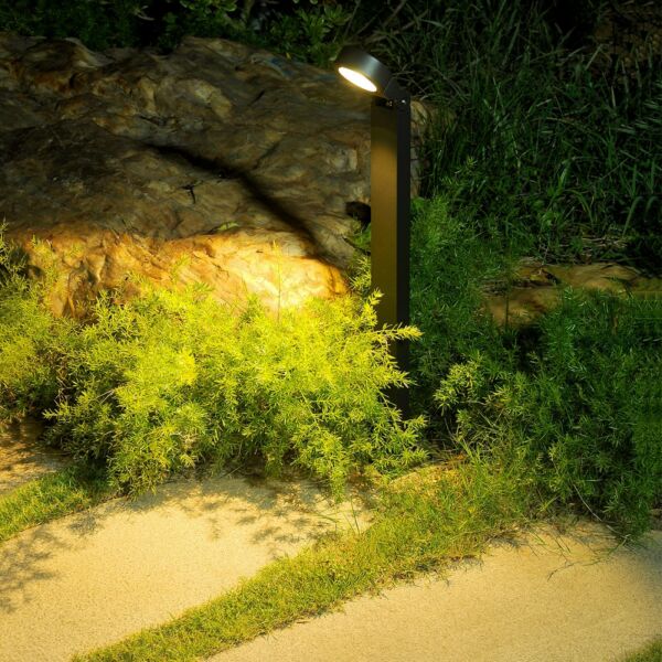 كشاف حديقة 5 واط لمبة دائرية 60 سم