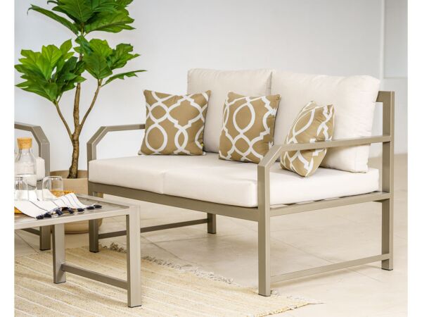 كنب جلسة خارجيه ثنائي نيس - بيج