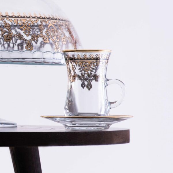 طقم بيالات شاي بيد ل 6 أشخاص دوجا مذهب