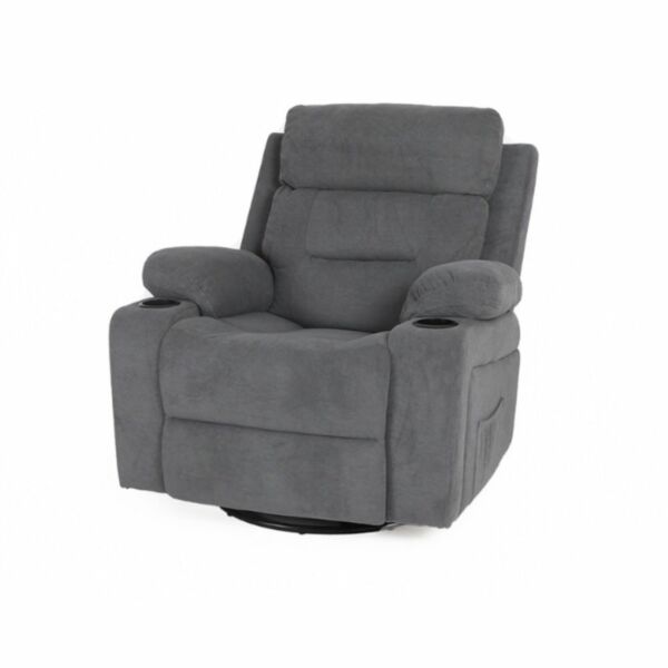 كرسي استرخاء دوار بيهاند - رمادي