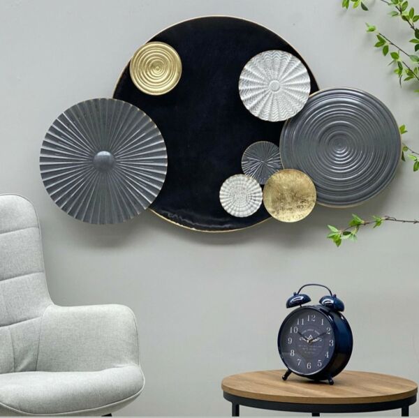 لوحة جدارية حديد انتيك روزا