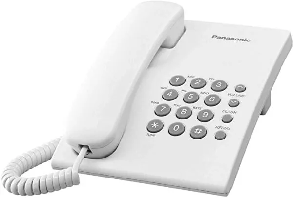 ابيض TS500 تليفون باناسونيك