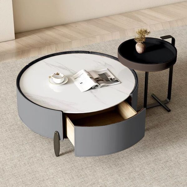 طاولة قهوة مع طاولة جانبية اسار