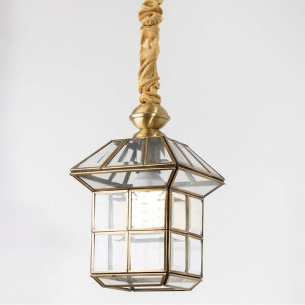 اضاءة معلقة هوماك نحاسي