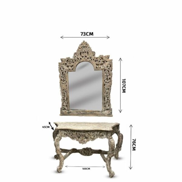 طقم كونسول رمادي - كارفينغ