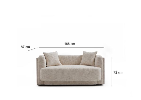 كنبة ثنائية بيسك - بيج