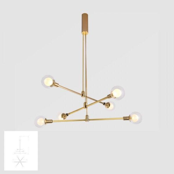 إنارة معلقة سورا - ذهبي