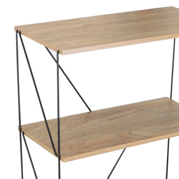 وحدة رفوف هيلدا خشب ماليزي 5 ادوار  متعددة الإستخدام خشبي 