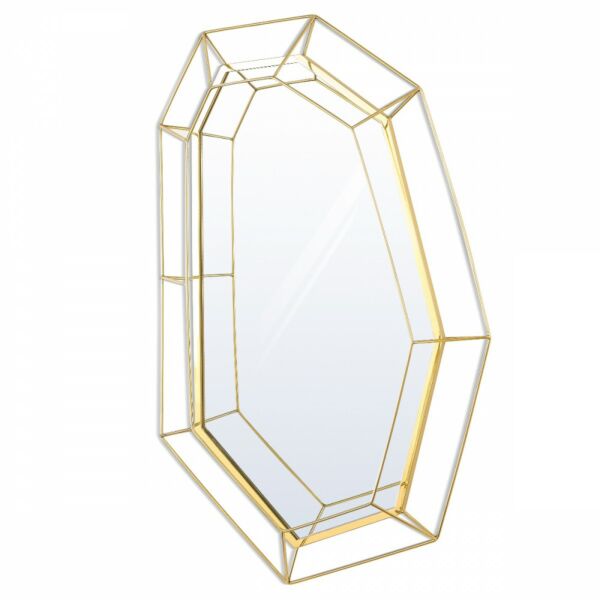 مراية حائط ويلز - ذهبي