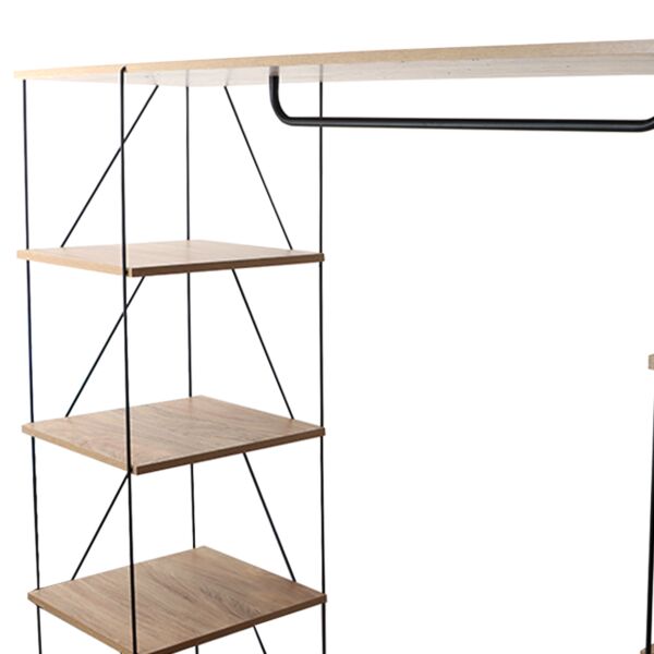 وحدة تخزين رفوف جاسون خشب ماليزي متعددة الإستخدام خشبي 