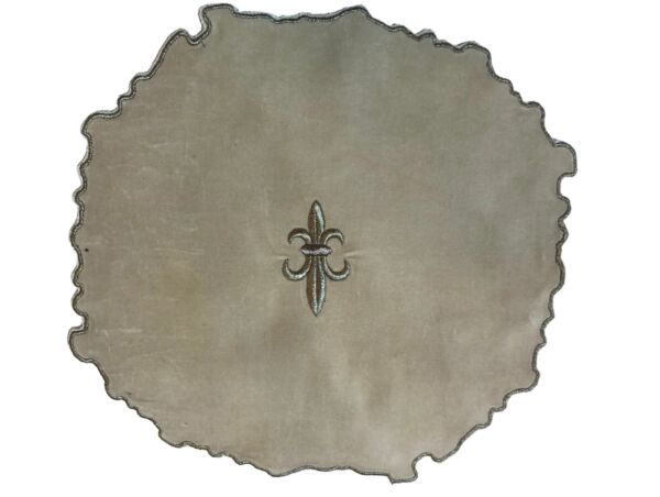 لبادة صحون زهرة الفلّية - رمادي