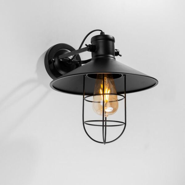 ابليك جداري مع شبك سيرا اسود