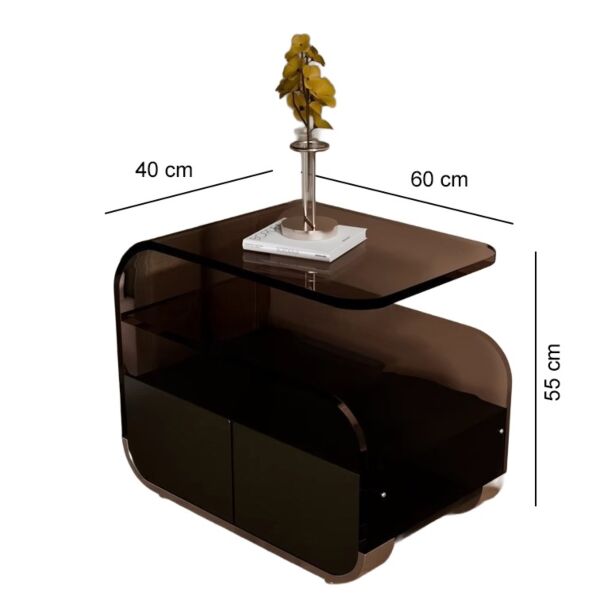 كومودينو يارا - بني واسود وذهبي