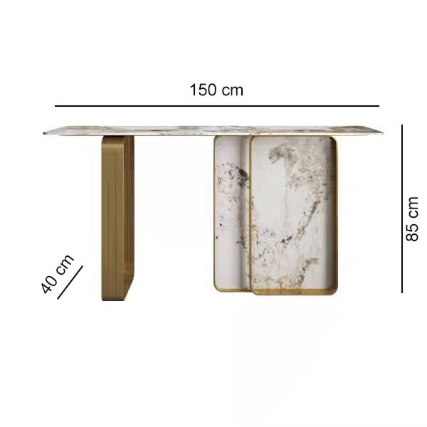 كونسول ارابيل - ابيض وذهبي