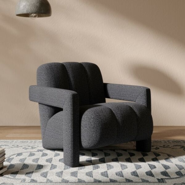 كرسي مفرد جاد - رمادي غامق