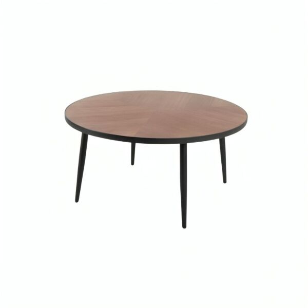 طاولة قهوة وولز - اسود وبني