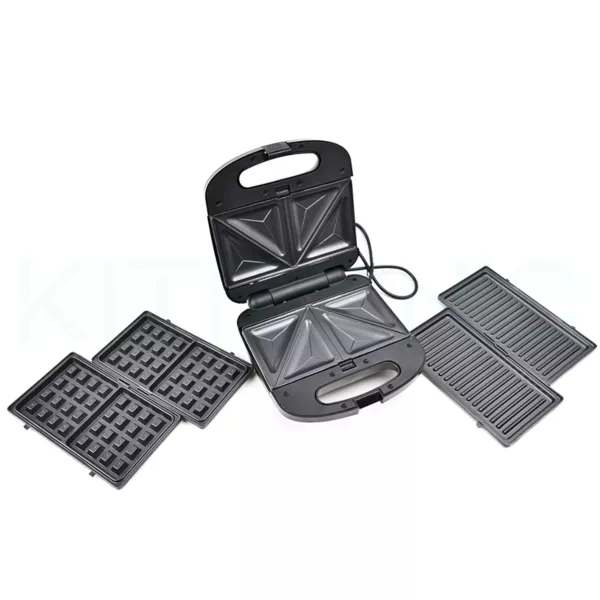 GVSM-303 استيل 3x1 800واط GVC PRO سخان ساندوتش
