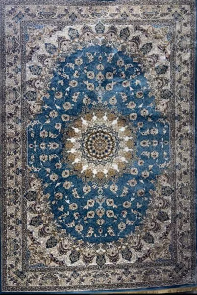 سجاد تركي لينكو 200X300 سم - ازرق ومتعدد الالوان