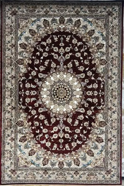 سجاد تركي لينكو 200X300 سم - احمر ومتعدد الالوان