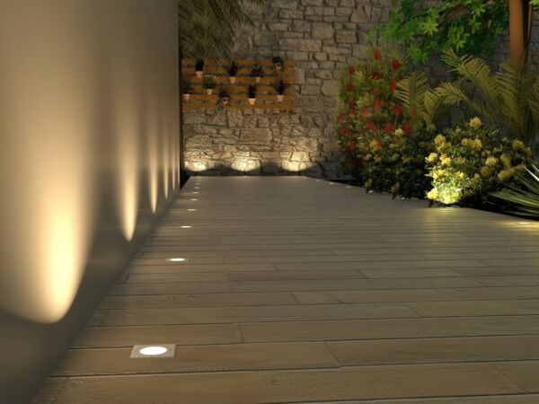 كشاف ارضي مربع نمسل اسود