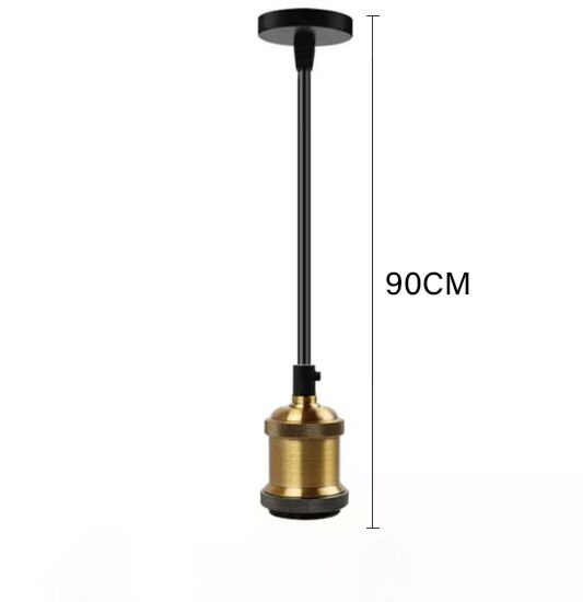 إنارة معلقة قولد برونز