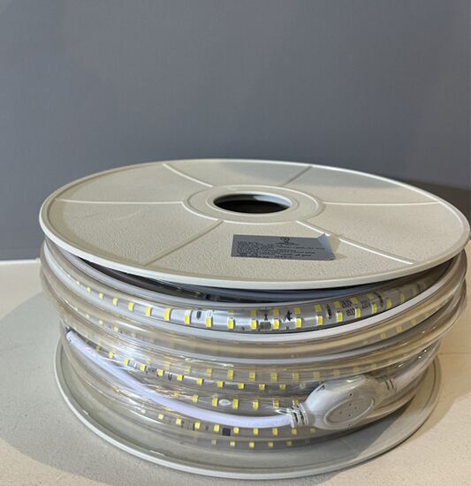 شريط ليد زينة مخفي كريمي