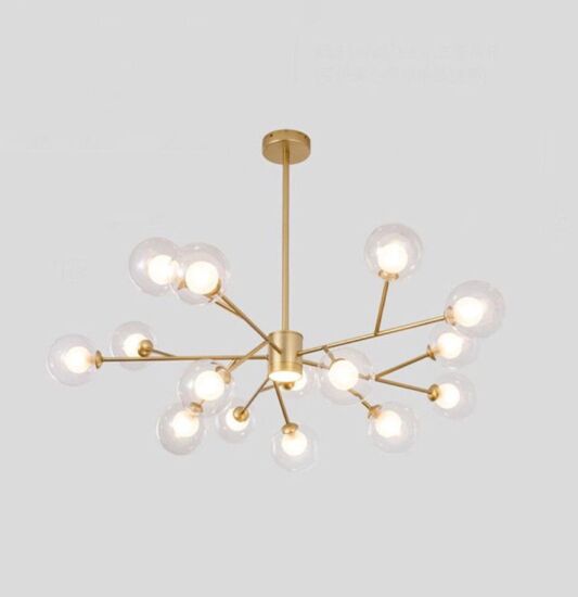 إنارة معلقة بريلا - ذهبي