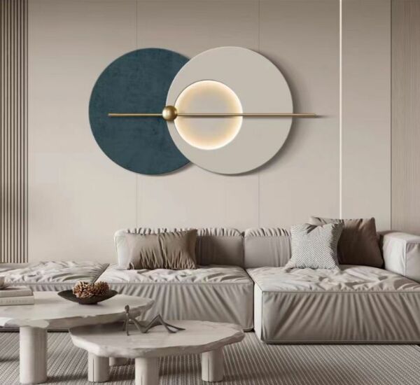 اضاءة جدارية مودرن سيركل