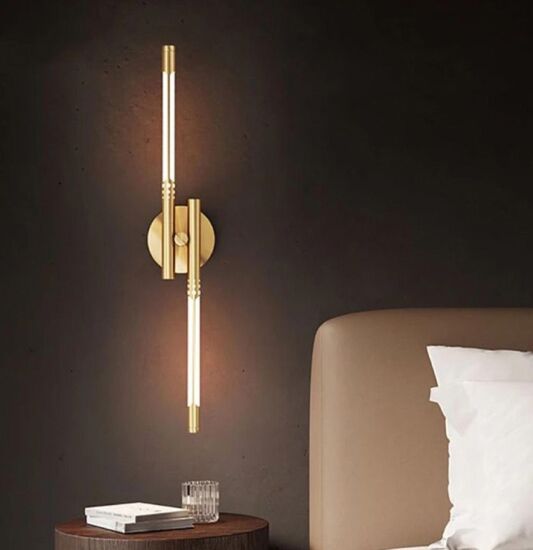 اضاءة جدارية مودرن ريلنو - ذهبي