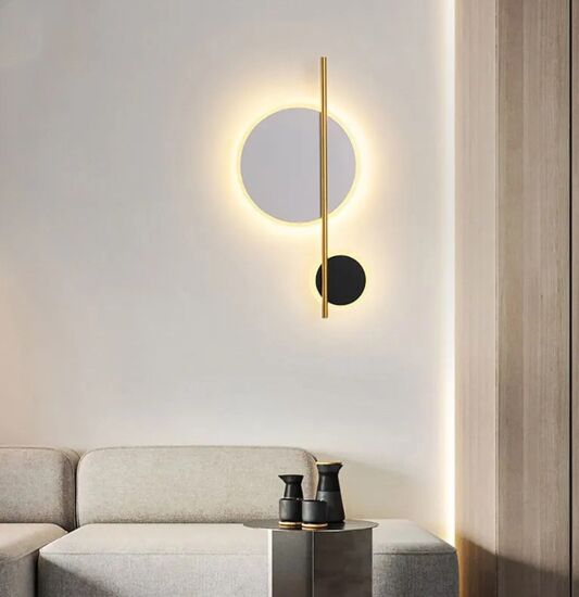 اضاءة جدارية مودرن ميتال