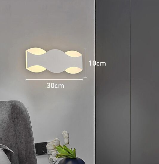 اضاءة جدارية موج