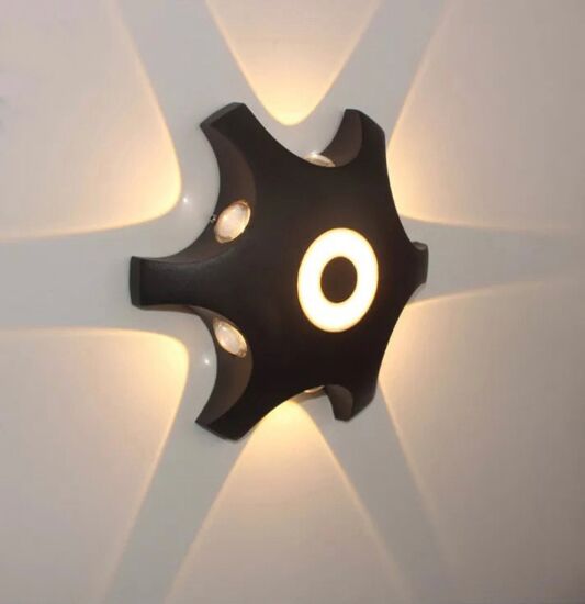 اضاءة جدارية سداسي