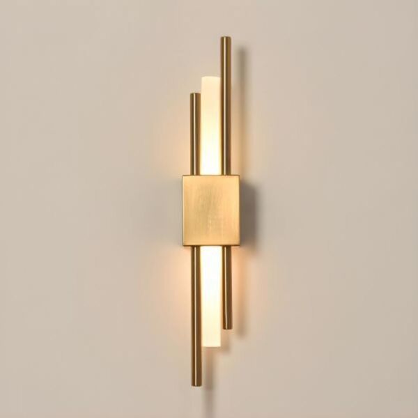 اضاءة جدارية 50 سم - ذهبي