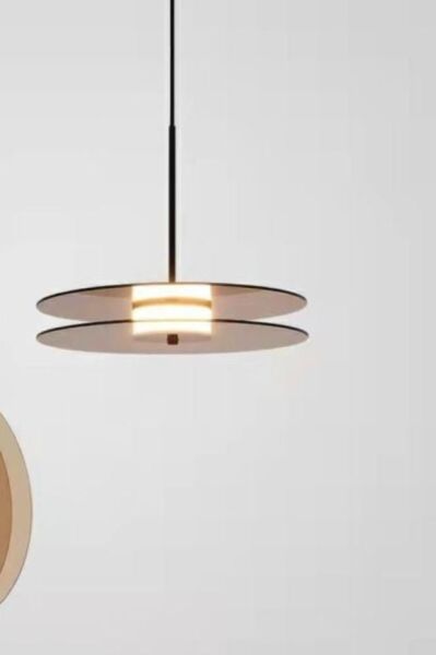 إضاءة معلقة زجاجية مودرن