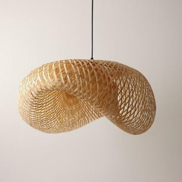 إضاءة معلقة بتصميم ريفي - 60 سم